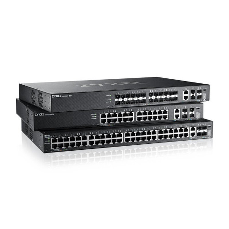 Reacondicionado | Zyxel XGS2220-30 Gestionado L3 Gigabit Ethernet (10/100/1000) Negro - Imagen 6