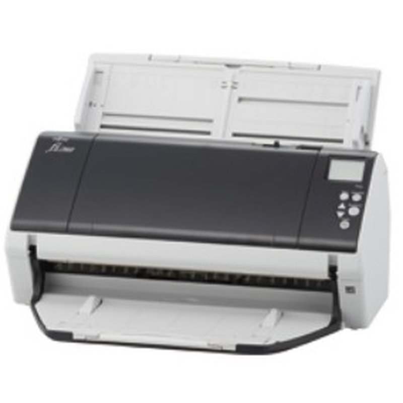 Ricoh FI-7460 Alimentador automático de documentos (ADF) + escáner de alimentación manual 600 x 600 DPI Gris, Blanco - Imagen 3