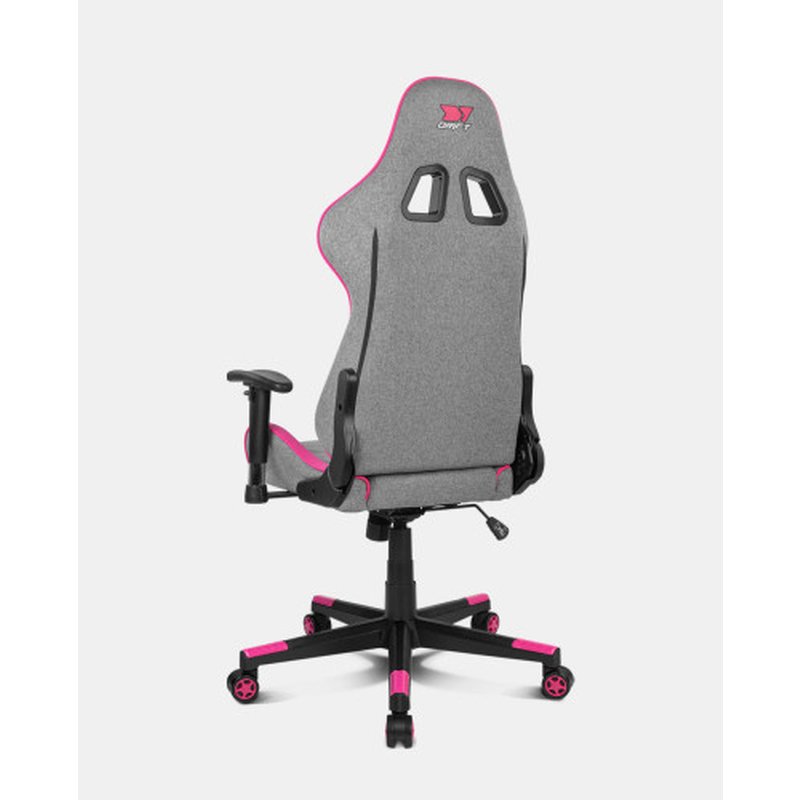 SILLA GAMING DRIFT DR90 PRO GRIS - ROSA SILLA GAMING DRIFT DR90 PRO GRIS - ROSA - Imagen 2