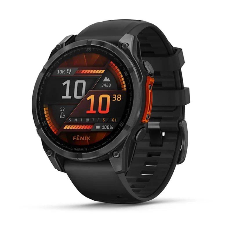SMARTWATCH GARMIN FENIX 8 AMOLED 47MM ACERO NEGRO SMARTWATCH GARMIN FENIX 8 AMOLED 47MM ACERO NEGRO