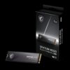 MSI SPATIUM M560 PCIE 5.0 NVME M.2 1TB unidad de estado sólido PCI Express 5.0 3D NAND