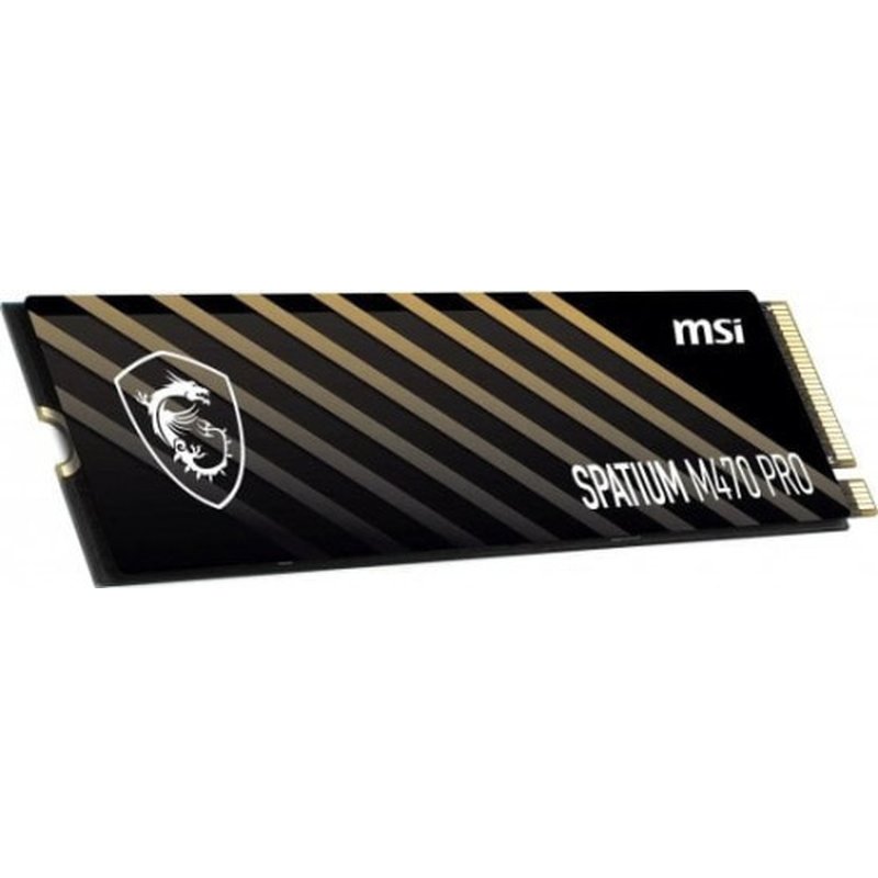 MSI SPATIUM M470 PRO PCIe 4.0 NVMe M.2 1TB unidad de estado sólido PCI Express 4.0 3D NAND MSI SPATIUM M470 PRO PCIe 4.0 NVMe M.2 1TB unidad de estado sólido PCI Express 4.0 3D NAND