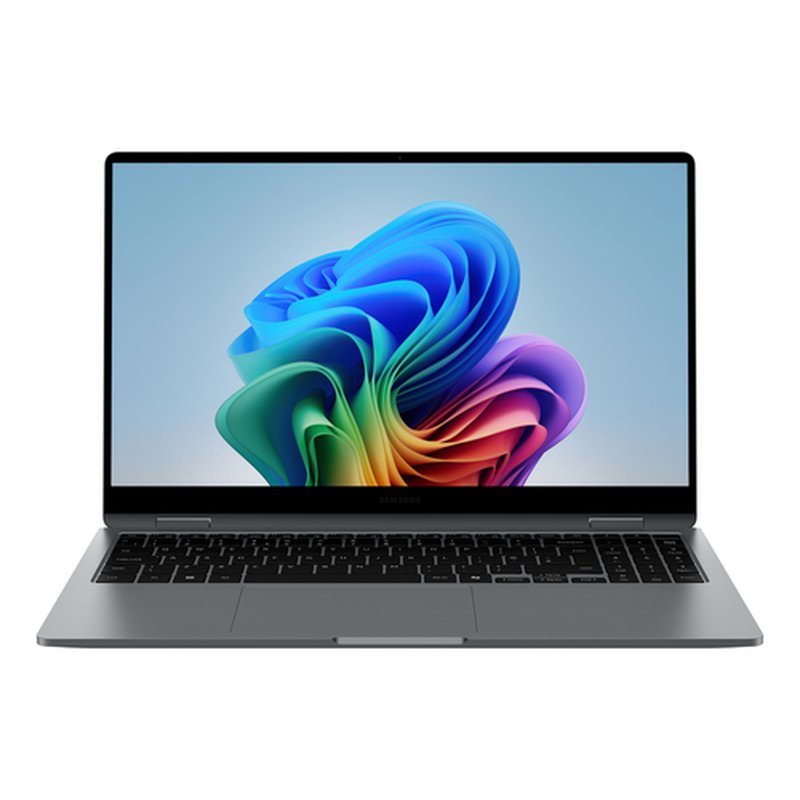 Samsung Galaxy Book5 360 Intel Core Ultra 5 226V Portátil 39,6 cm (15.6") Pantalla táctil Full HD 16 GB LPDDR5x-SDRAM 512 GB SSD Wi-Fi 7 (802.11be) Windows 11 Pro Gris - Imagen 2
