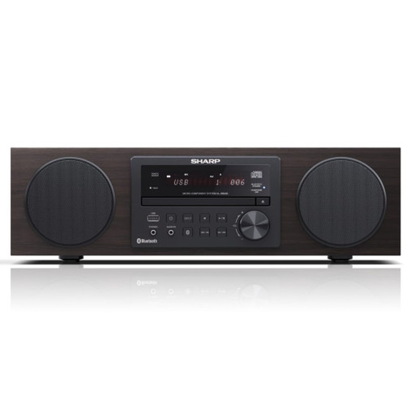 Sharp ALL-IN-ONE HI-FI Sound System Microcadena de música para uso doméstico 100 W Marrón - Imagen 2