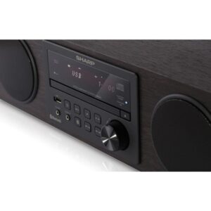 Sharp ALL-IN-ONE HI-FI Sound System Microcadena de música para uso doméstico 100 W Marrón