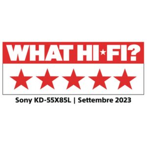 Sony KD-55X85L 139,7 cm (55") 4K Ultra HD Smart TV Wifi Negro