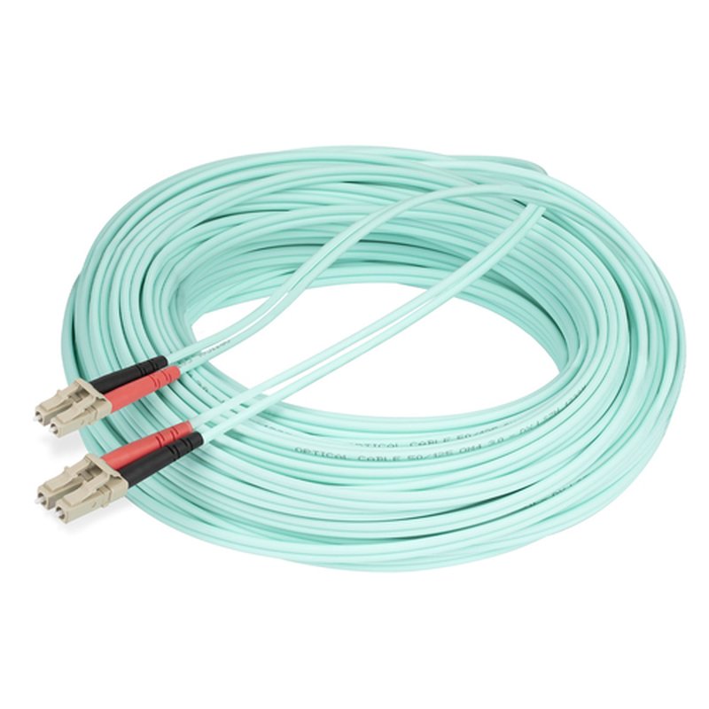 StarTech.com 450FBLCLC20 cable de fibra optica 20 m LC OM4 Color aguamarina - Imagen 5