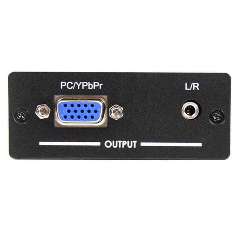 StarTech.com Adaptador Conversor Audio y Vídeo HDMI a VGA HD15 o Vídeo Componente YPrPb - Convertidor 1080p - Imagen 2