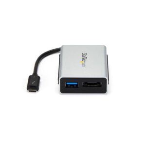 Alternative view of StarTech.com Adaptador Conversor Thunderbolt 3 a eSATA con Puerto USB 3.1 - Adaptador USC Tipo C a USB A- USBC