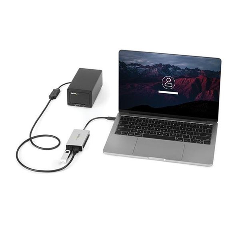 StarTech.com Adaptador Conversor Thunderbolt 3 a eSATA con Puerto USB 3.1 - Adaptador USC Tipo C a USB A- USBC StarTech.com Adaptador Conversor Thunderbolt 3 a eSATA con Puerto USB 3.1 - Adaptador USC Tipo C a USB A- USBC - Imagen 4