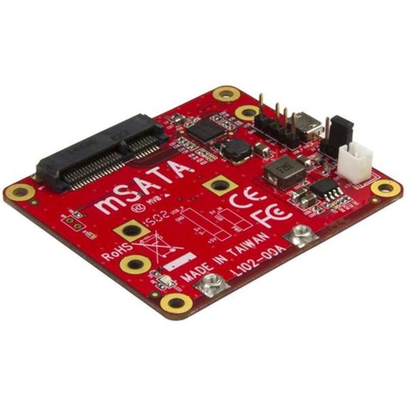 StarTech.com Adaptador Conversor USB a mSATA para Raspberry Pi y Placas de Desarrollo