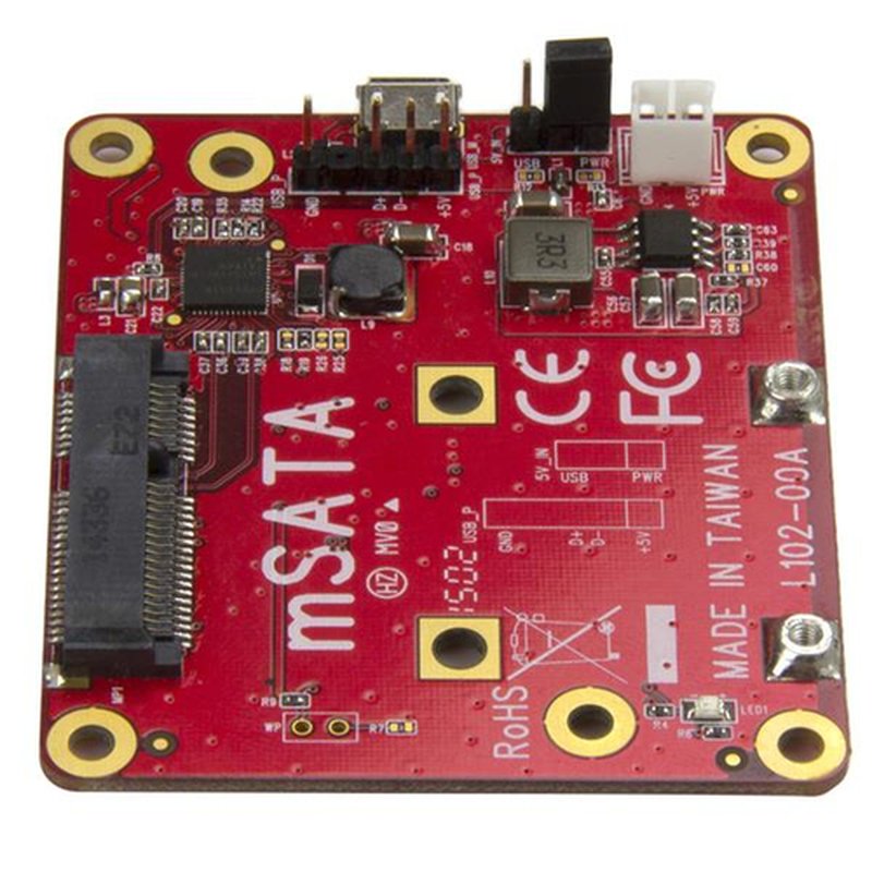 StarTech.com Adaptador Conversor USB a mSATA para Raspberry Pi y Placas de Desarrollo - Imagen 2