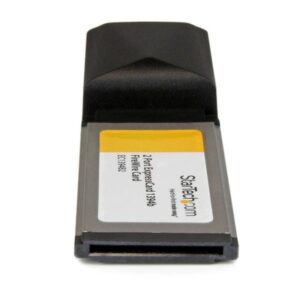 StarTech.com Adaptador Tarjeta FireWire 800 de 2 Puertos 9 pines ExpressCard/34 34mm 1394b