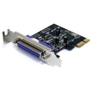 StarTech.com Adaptador Tarjeta PCI-Express Perfil Bajo Paralelo de 1 Puerto DB25 IEEE1284 - SPP EPP ECP