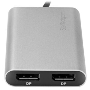 Alternative view of StarTech.com Adaptador Thunderbolt 3 a DisplayPort Doble - 4K 60Hz