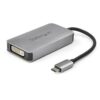 StarTech.com Adaptador USB-C a DVI - Conversor USB Tipo C a DVI con Doble Enlace - Convertidor Activo StarTech.com Adaptador USB-C a DVI - Conversor USB Tipo C a DVI con Doble Enlace - Convertidor Activo