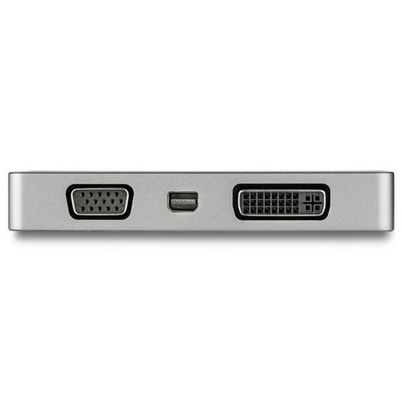 StarTech.com Adaptador USB-C de Vídeo Multipuertos - de Aluminio - 4K 30Hz - Gris Espacial StarTech.com Adaptador USB-C de Vídeo Multipuertos - de Aluminio - 4K 30Hz - Gris Espacial - Imagen 4