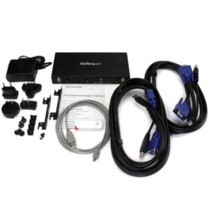 StarTech.com Adaptador de Consola KVM de 2 Puertos - de Ordenador Portátil a Servidor