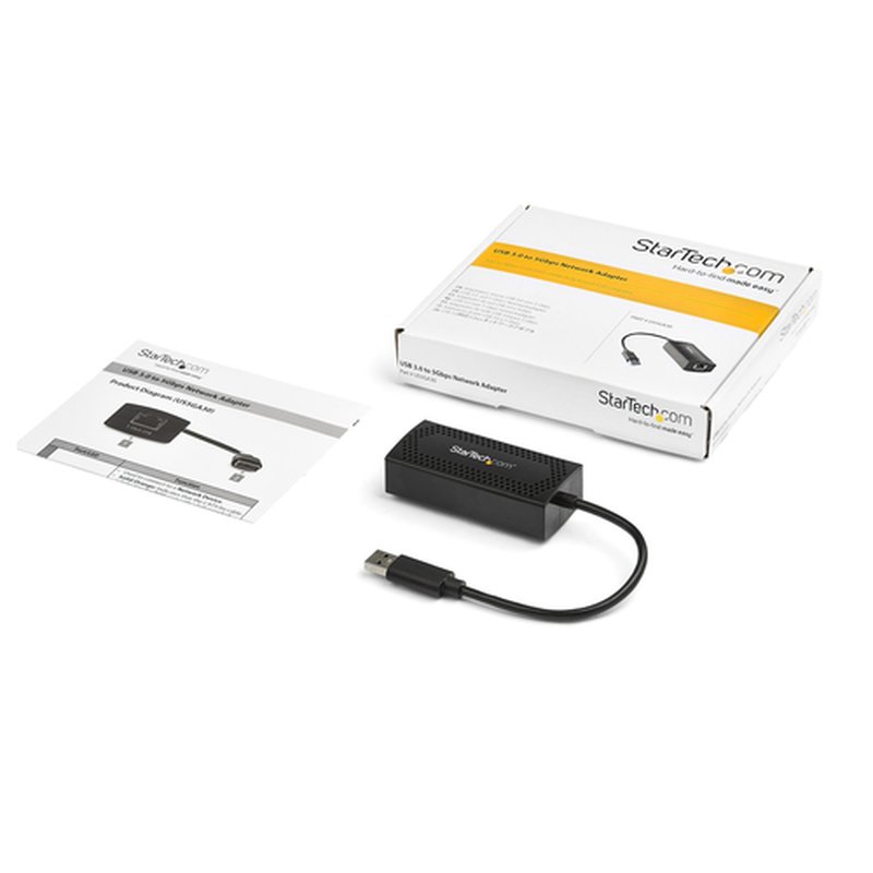 StarTech.com Adaptador de Red Ethernet USB-A a RJ45 5 Gigabit LAN - 5GBASE-T - Imagen 4