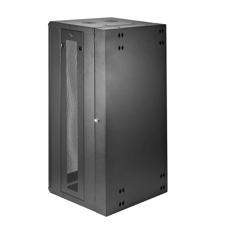 StarTech.com Armario Rack de Servidores de Pared 26U 19" - con 40,6cm/16" de Profundidad, Cierre de Seguridad y Puertas con Bisagras - Montado - Estante y Paneles Laterales Adaptables StarTech.com Armario Rack de Servidores de Pared 26U 19" - con 40,6cm/16" de Profundidad, Cierre de Seguridad y Puertas con Bisagras - Montado - Estante y Paneles Laterales Adaptables - Imagen 4