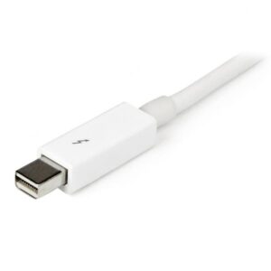 Alternative view of StarTech.com Cable 3m Thunderbolt - Blanco - Macho a Macho