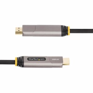 StarTech.com Cable Activo Óptico USB-C a HDMI 2.0 (AOC) de 9,15m - Conversor Adaptador Unidireccional USB Tipo C a HDMI - 4K60Hz - CL3