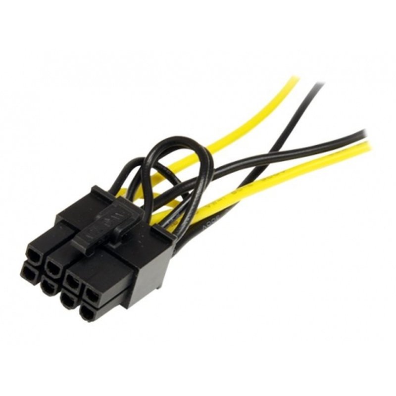 StarTech.com Cable Adaptador 15cm Alimentación SATA a Conector 8 Pines de Corriente de Tarjeta Gráfica PCI Express PCIe StarTech.com Cable Adaptador 15cm Alimentación SATA a Conector 8 Pines de Corriente de Tarjeta Gráfica PCI Express PCIe