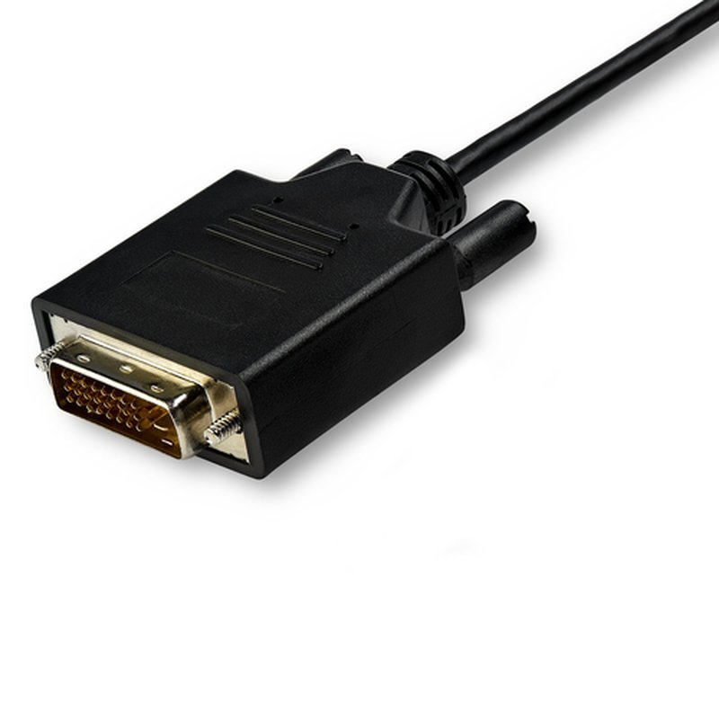 StarTech.com Cable Adaptador de 3m USB-C a DVI 1920 x 1200 - Negro - Cable USB Tipo C a DVI - Cable Conversor de Vídeo USBC - Imagen 2