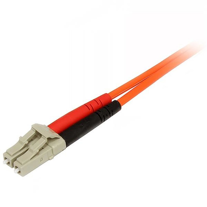 StarTech.com Cable Adaptador de Red de 3m Multimodo Dúplex Fibra Óptica LC-SC 50/125 - Patch Duplex - Imagen 2
