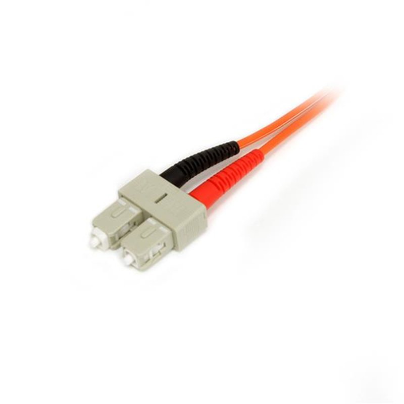 StarTech.com Cable Adaptador de Red de 3m Multimodo Dúplex Fibra Óptica LC-SC 50/125 - Patch Duplex - Imagen 3