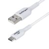 StarTech.com Cable Cargador USB-A a USB-C de 1m - Cable Adaptador USB-A a USB Tipo C - 3A - Cable de Carga y Sincronización - USB 2.0 - Recubrimiento de TPE - M/M - Blanco StarTech.com Cable Cargador USB-A a USB-C de 1m - Cable Adaptador USB-A a USB Tipo C - 3A - Cable de Carga y Sincronización - USB 2.0 - Recubrimiento de TPE - M/M - Blanco