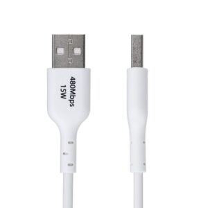 StarTech.com Cable Cargador USB-A a USB-C de 1m - Cable Adaptador USB-A a USB Tipo C - 3A - Cable de Carga y Sincronización - USB 2.0 - Recubrimiento de TPE - M/M - Blanco