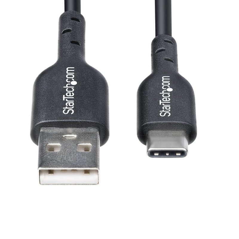 StarTech.com Cable Cargador USB-A a USB-C de 1m - Cable Adaptador USB-A a USB Tipo C - 3A - Cable de Carga y Sincronización - USB 2.0 - Recubrimiento de TPE - M/M - Negro StarTech.com Cable Cargador USB-A a USB-C de 1m - Cable Adaptador USB-A a USB Tipo C - 3A - Cable de Carga y Sincronización - USB 2.0 - Recubrimiento de TPE - M/M - Negro - Imagen 6