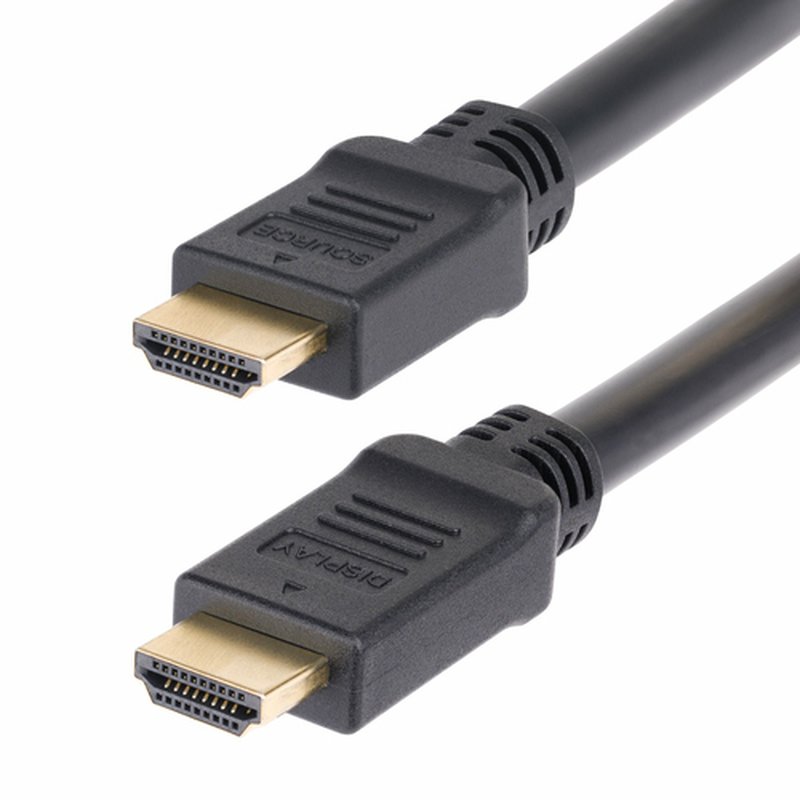 StarTech.com Cable HDMI 2.0 Activo de 15m - CMP - para Plénum - Cable HDMI de Alta Velocidad - 4K 60Hz - HDR10/HDCP 2.2/ARC - Cable HDMI CMP para Dentro de un Muro