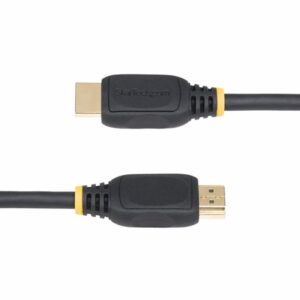 StarTech.com Cable HDMI 2.0 de Extensión Alargador de 6ft (2m) - Cable HDMI de Alta Velocidad Ahorrador de Puertos - 4K 60Hz - Cable Extensor HDMI Macho a Hembra