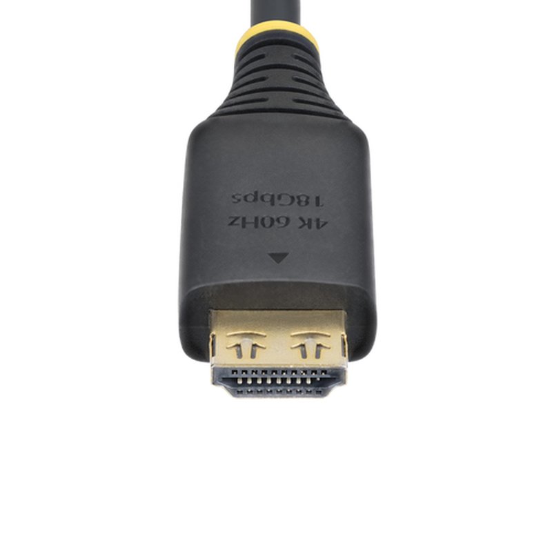 StarTech.com Cable HDMI de Alta Velocidad de 1,8m con Conectores con Agarre - 4K 60Hz/1440p 144Hz - HDR10/HDCP 2.2/ARC - 18Gbps - Cable HDMI 2.0 - Recubrimiento de TPE StarTech.com Cable HDMI de Alta Velocidad de 1,8m con Conectores con Agarre - 4K 60Hz/1440p 144Hz - HDR10/HDCP 2.2/ARC - 18Gbps - Cable HDMI 2.0 - Recubrimiento de TPE - Imagen 5