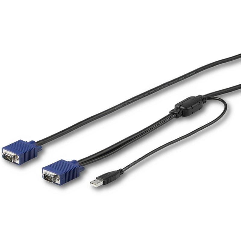 StarTech.com Cable KVM USB de 1,8 m para Consola de Montaje en Armario Rack StarTech.com Cable KVM USB de 1,8 m para Consola de Montaje en Armario Rack