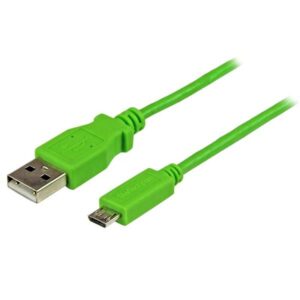 StarTech.com Cable Micro USB Verde de 1m