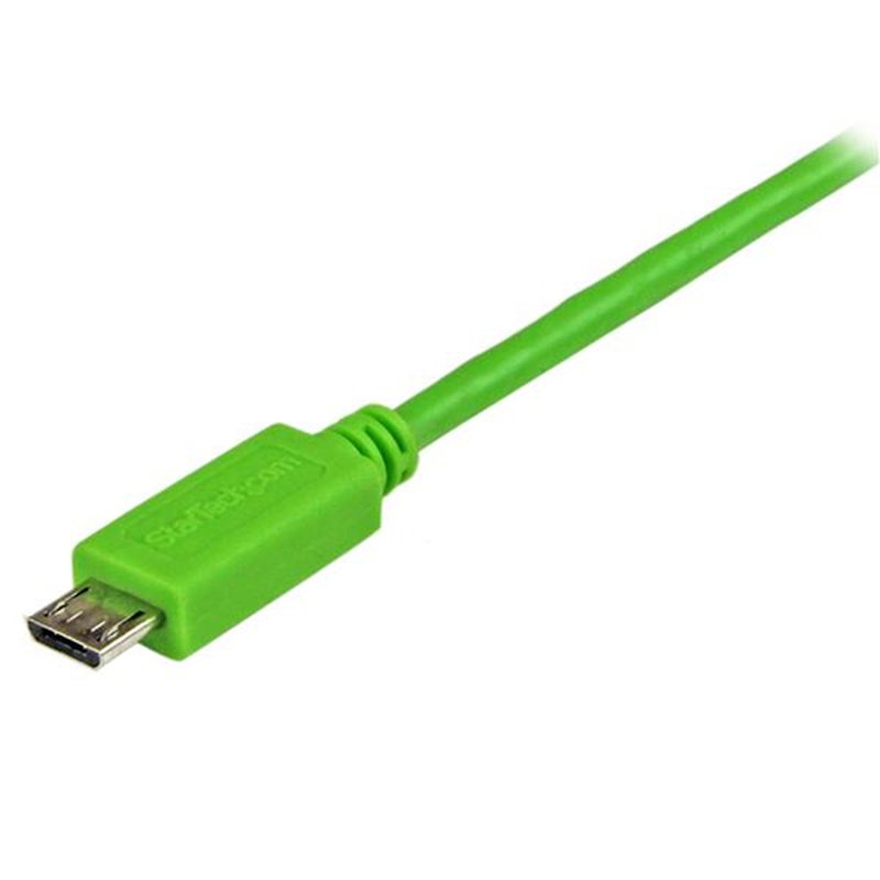 StarTech.com Cable Micro USB Verde de 1m StarTech.com Cable Micro USB Verde de 1m - Imagen 3