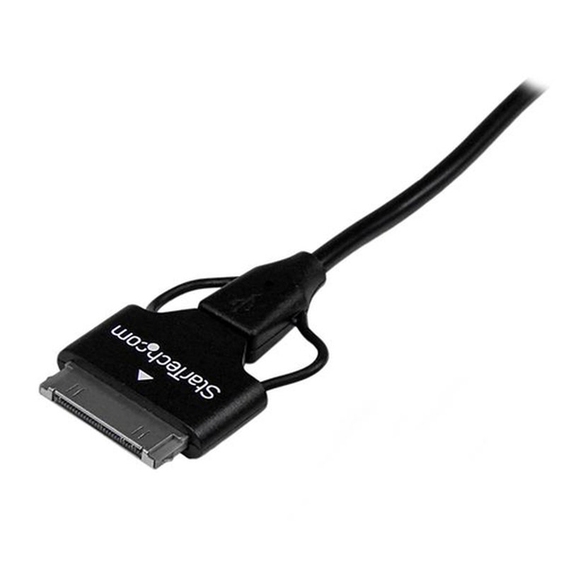 StarTech.com Cable USB de 65cm Combo Cargador para Móvil Micro USB y Adaptador con Conector Samsung Galaxy Tab StarTech.com Cable USB de 65cm Combo Cargador para Móvil Micro USB y Adaptador con Conector Samsung Galaxy Tab - Imagen 3