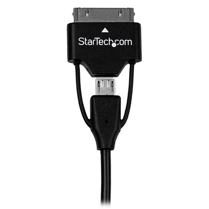 StarTech.com Cable USB de 65cm Combo Cargador para Móvil Micro USB y Adaptador con Conector Samsung Galaxy Tab StarTech.com Cable USB de 65cm Combo Cargador para Móvil Micro USB y Adaptador con Conector Samsung Galaxy Tab - Imagen 4