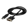 StarTech.com Cable de 1,8m DisplayPort a DVI - Cable Adaptador DisplayPort a DVI DVI-D Monoenlace de Vídeo 1080p - Cable de DP a DVI para monitor - Convertidor de DP 1.2 a DVI StarTech.com Cable de 1,8m DisplayPort a DVI - Cable Adaptador DisplayPort a DVI DVI-D Monoenlace de Vídeo 1080p - Cable de DP a DVI para monitor - Convertidor de DP 1.2 a DVI