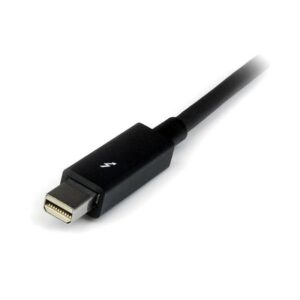 Alternative view of StarTech.com Cable de 1m Thunderbolt Macho a Thunder Bolt Macho - Negro