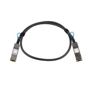 Alternative view of StarTech.com Cable de 1m Twinax Direct-Attach QSFP+ a QSFP+ compatible con HPE JG326A - Cobre QSFP+ 40GbE - DAC Transceptor/Mini GBIC Pasivo de Bajo Poder 10Gbps Firepower SN2410M 4200