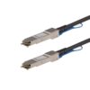 StarTech.com Cable de 1m Twinax Direct Attach QSFP+ a QSFP+ 40G Compatible con Juniper QFX-QSFP-DAC-1M - DAC de Cobre QSFP+ 40 GbE - DAC Módulo Transceptor Pasivo de Bajo Poder 40 Gbps