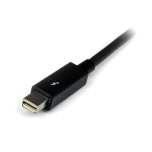 Alternative view of StarTech.com Cable de 2m Thunderbolt Macho a Thunder Bolt Macho - Negro