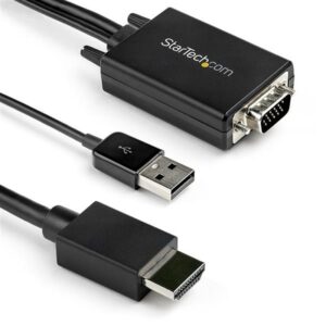 StarTech.com Cable de 3m Adaptador VGA a HDMI - Alimentado por USB - 1080p