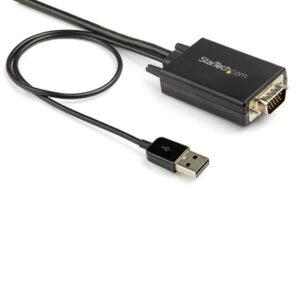 Alternative view of StarTech.com Cable de 3m Adaptador VGA a HDMI - Alimentado por USB - 1080p
