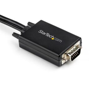 StarTech.com Cable de 3m Adaptador VGA a HDMI - Alimentado por USB - 1080p StarTech.com Cable de 3m Adaptador VGA a HDMI - Alimentado por USB - 1080p