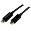 StarTech.com Cable de 3m Thunderbolt Macho a Thunder Bolt Macho - Negro StarTech.com Cable de 3m Thunderbolt Macho a Thunder Bolt Macho - Negro